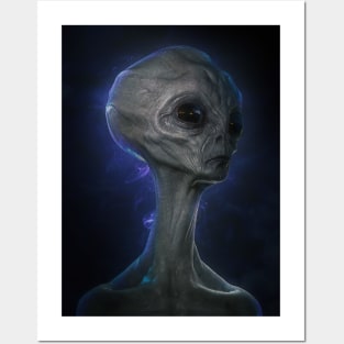 Zeta Alien Posters and Art